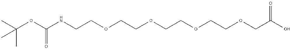 N-叔丁氧羰基-四聚乙二醇-乙酸