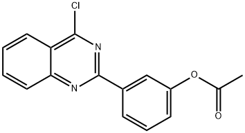 3-(4-氯喹唑啉-2-基)苯基乙酸酯