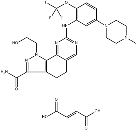 Onvansertib fumarate